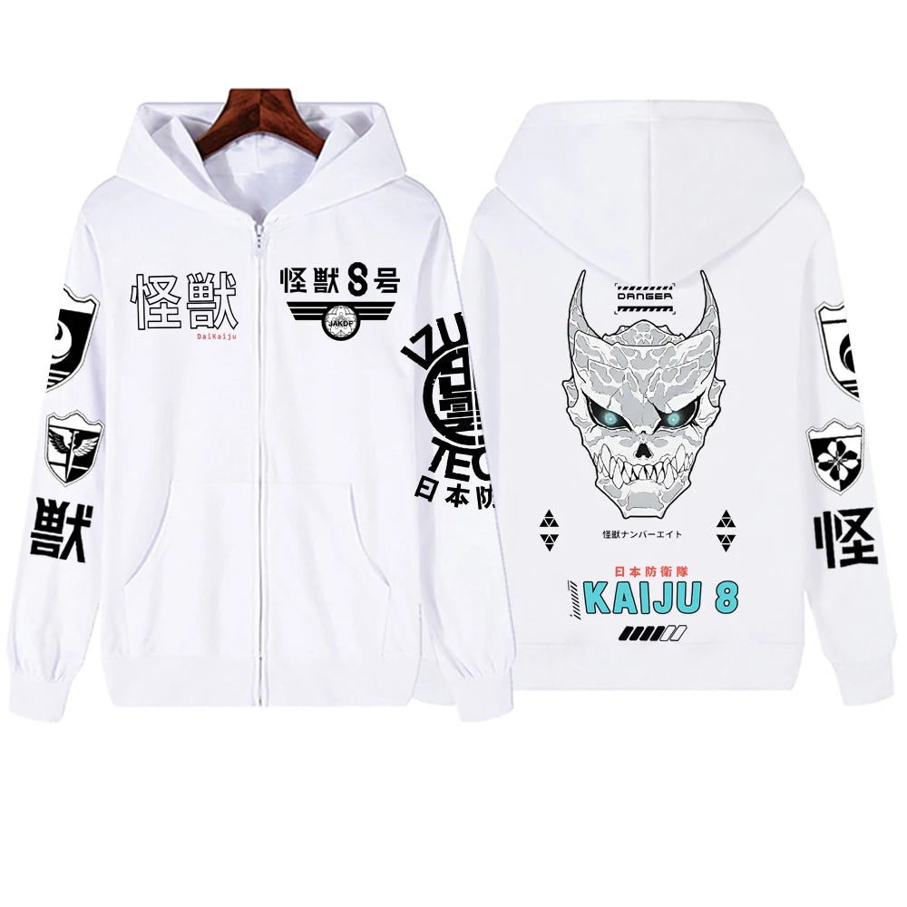 Kaiju No 8 Zipper Hoodie