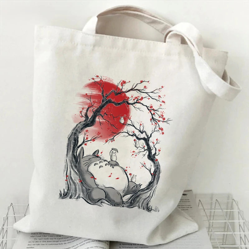 Totoro Studio Ghibli Shopping Bag