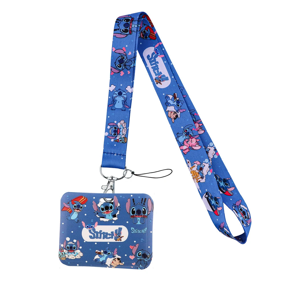 Cute Lilo & Stitch Credential Holder