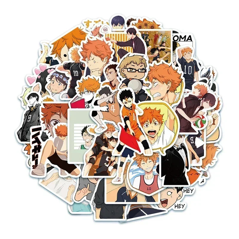 Anime Haikyuu!! Stickers