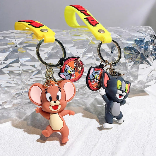 1pc Tom & Jerry Keychain