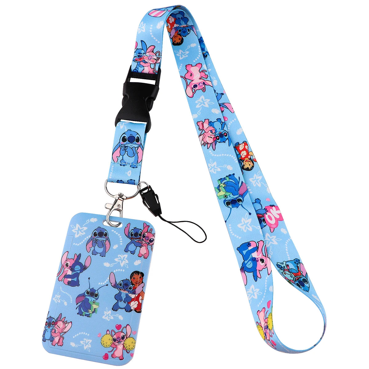 Cute Lilo & Stitch Credential Holder