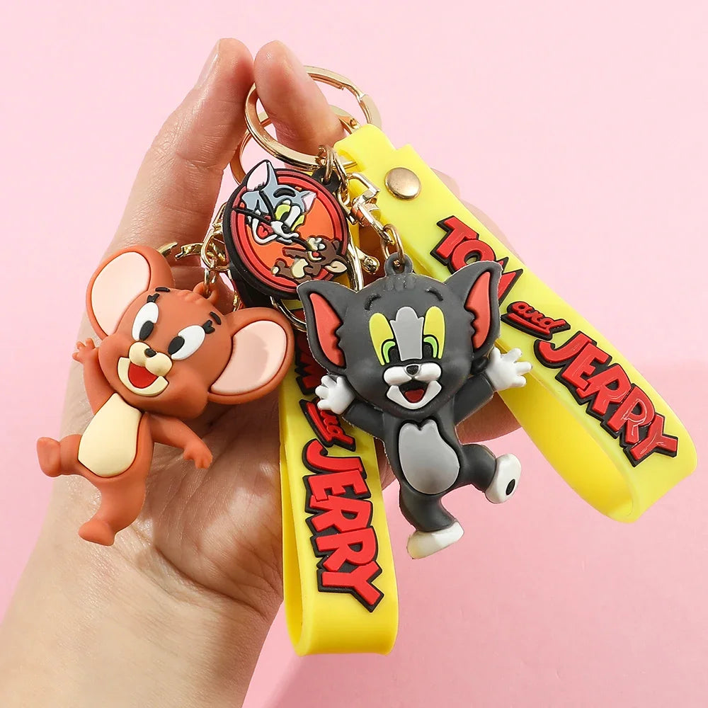 1pc Tom & Jerry Keychain