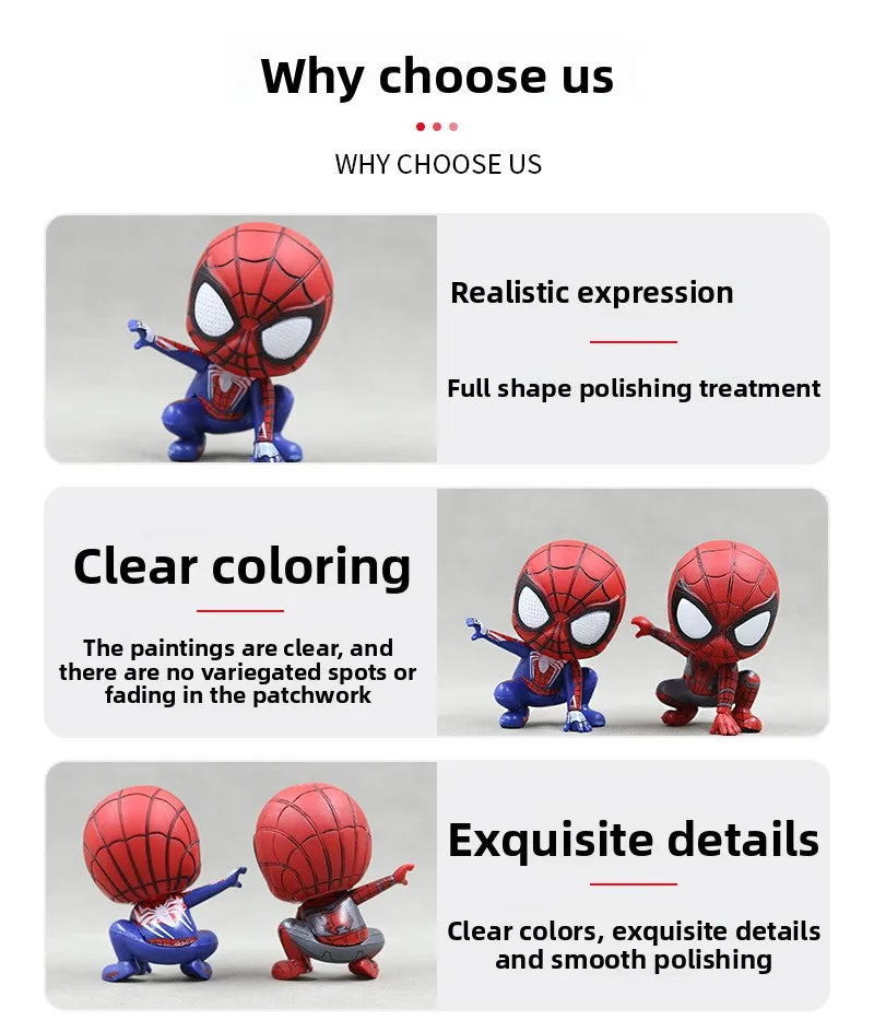 Marvel Q-version Spider-Man Figurine