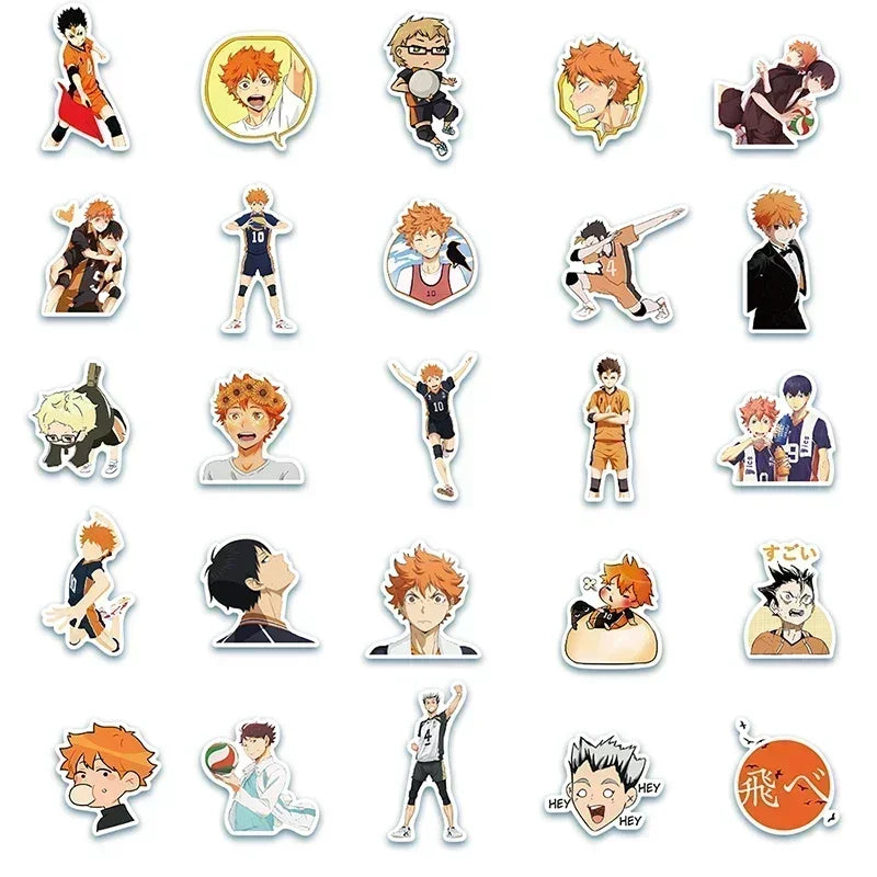 Anime Haikyuu!! Stickers