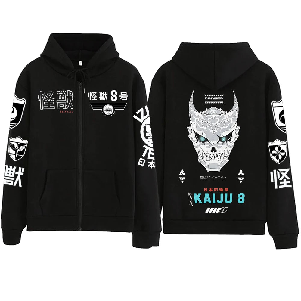 Kaiju No 8 Zipper Hoodie