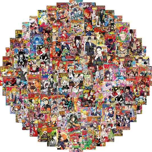 100Pcs Anime Poster Mixed Sticker Pack