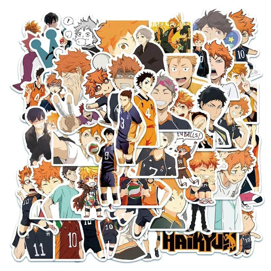 Anime Haikyuu!! Stickers