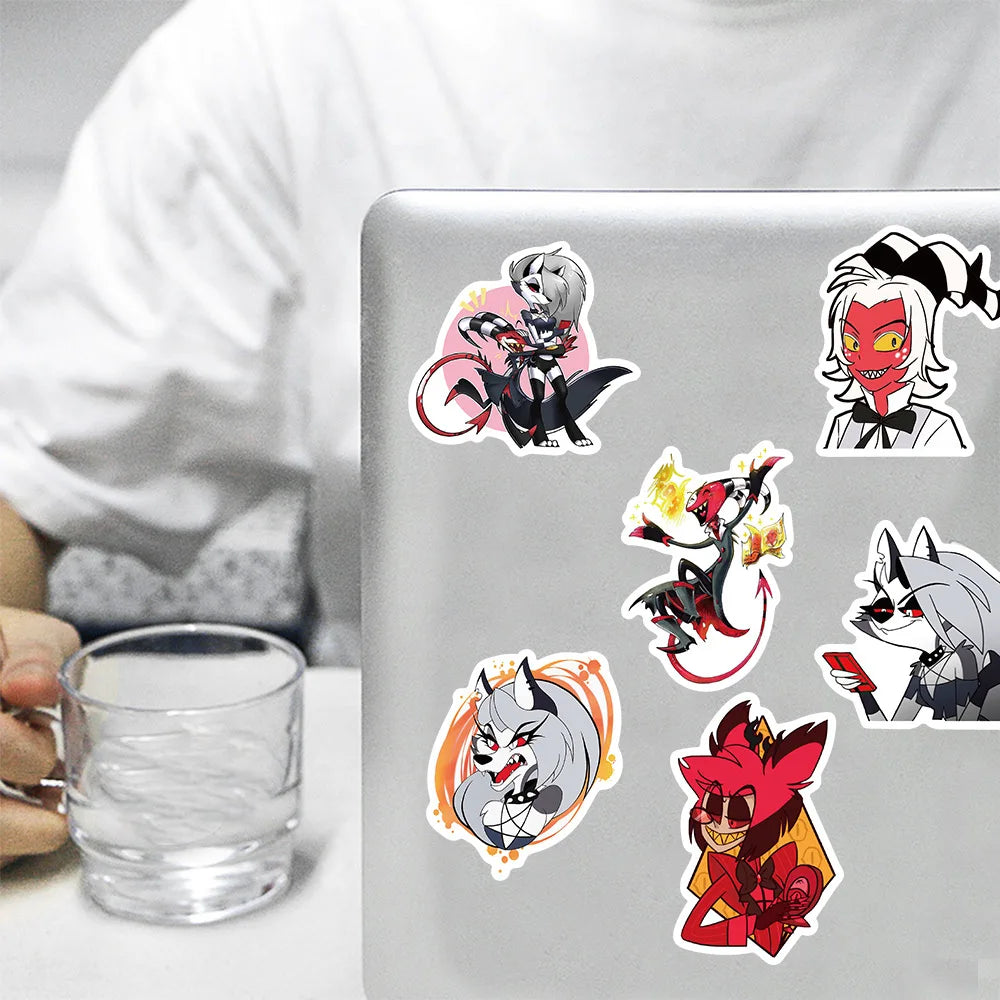 100Pcs Helluva Boss Stickers