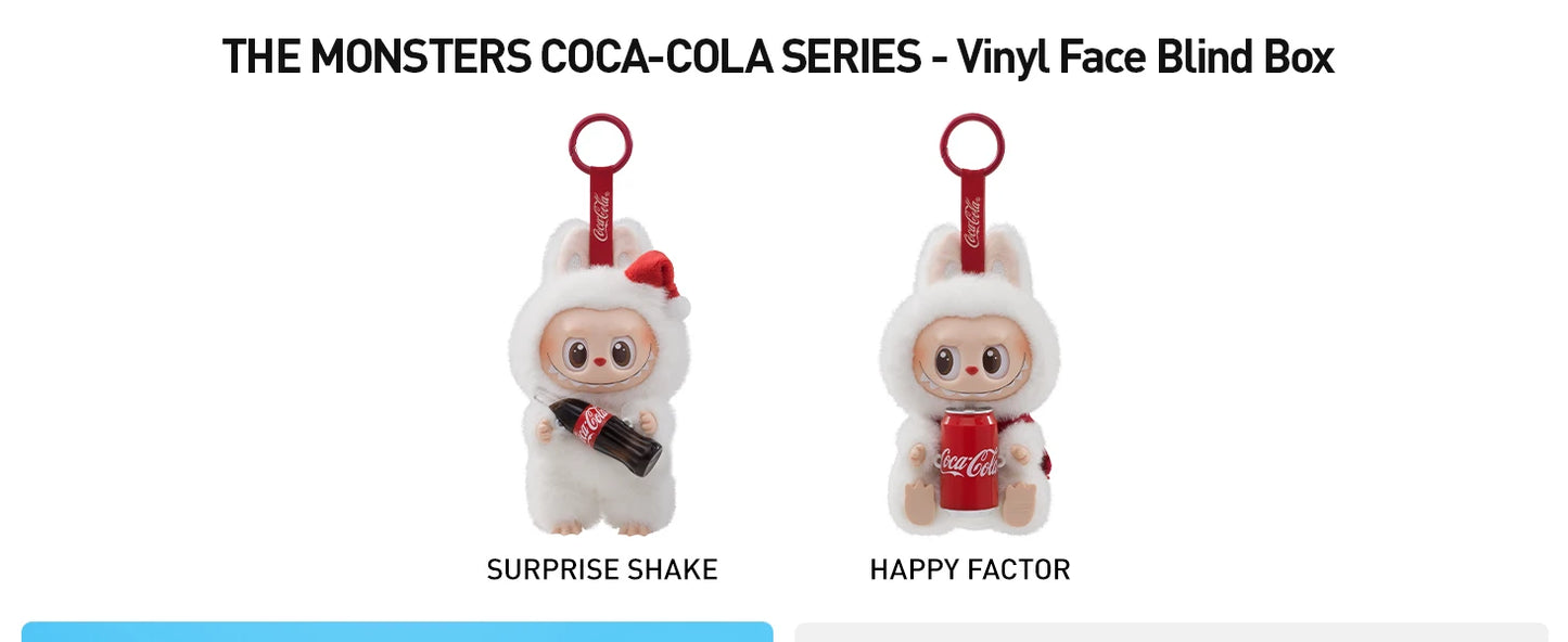 POP MART The Monsters Labubu COCA-COLA Series Blind Box