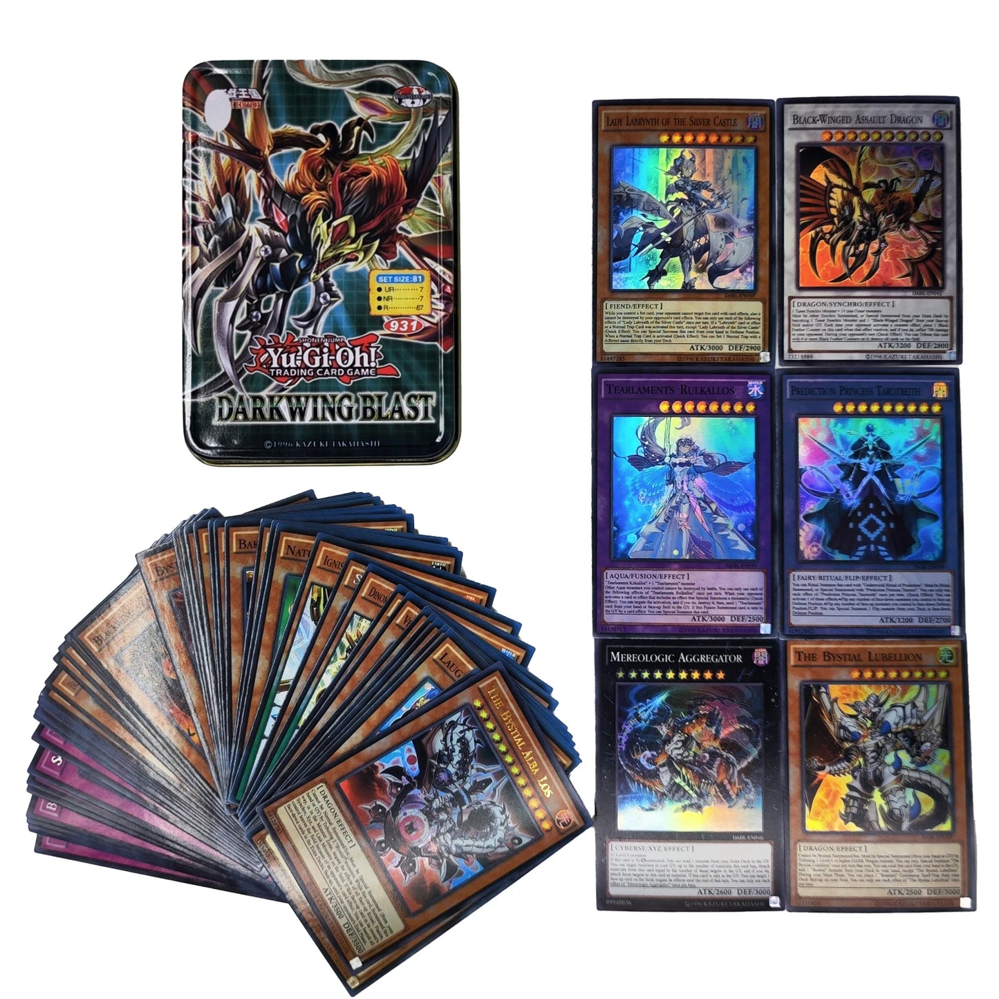 Yu-Gi-Oh! DARK MAGICIAN COLLECTION PACK with Tin Box