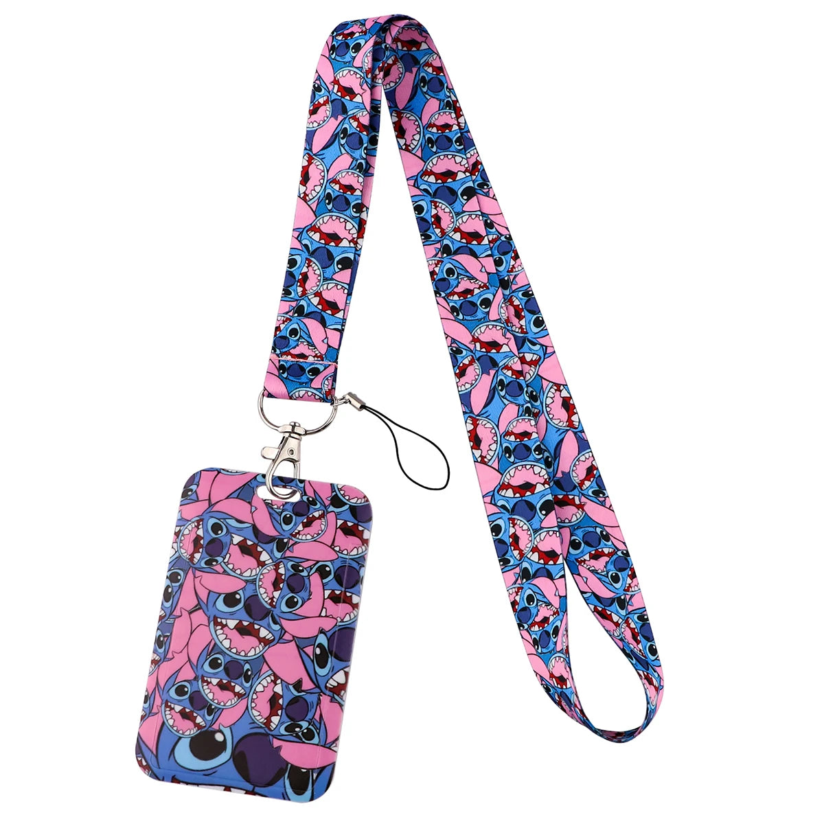 Cute Lilo & Stitch Credential Holder