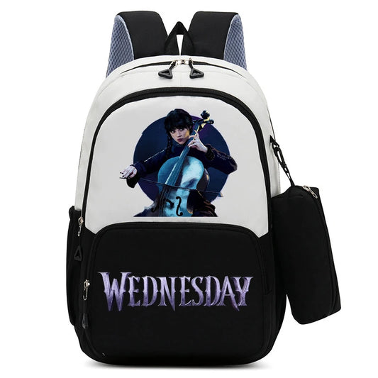 Wednesdays Addams Backpacks with Pencil Case
