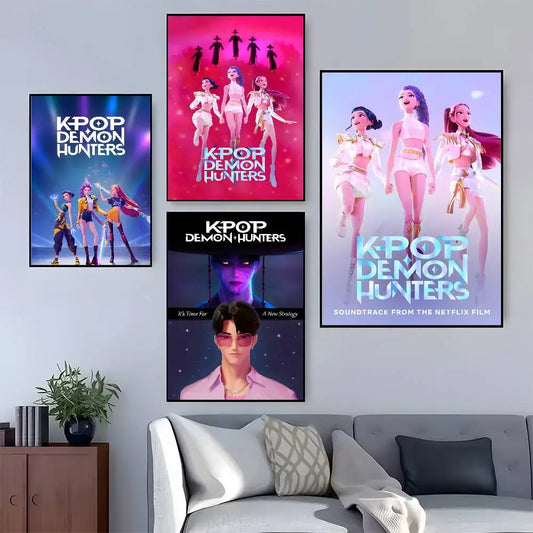 K-Pop Demon Hunters HD Poster