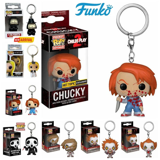 FUNKO POP Horror Movie Keychain Toys