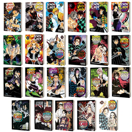 Anime Demon Slayer Volumes In English