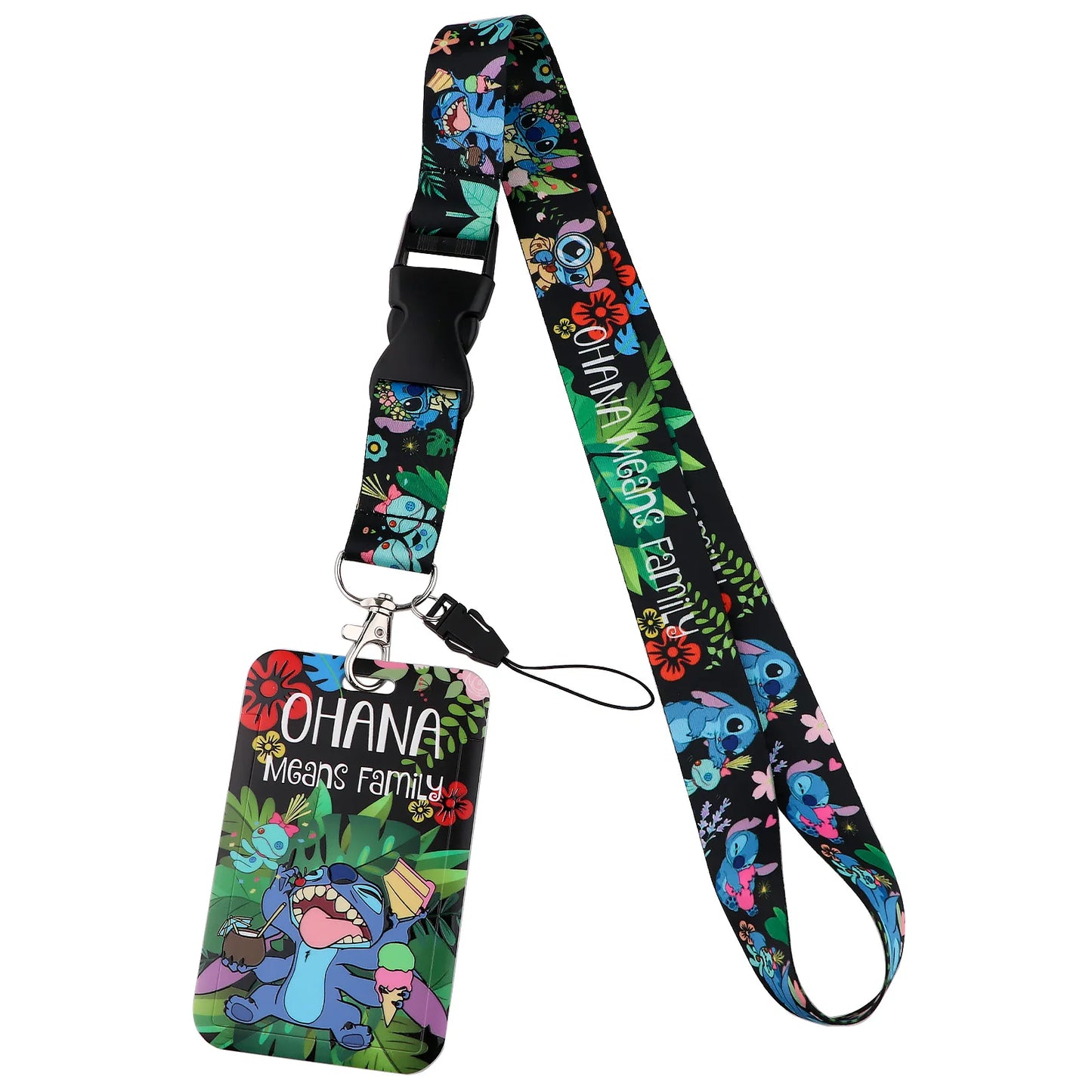 Cute Lilo & Stitch Credential Holder