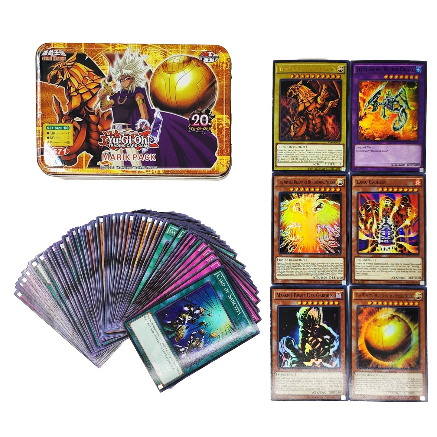 Yu-Gi-Oh! DARK MAGICIAN COLLECTION PACK with Tin Box