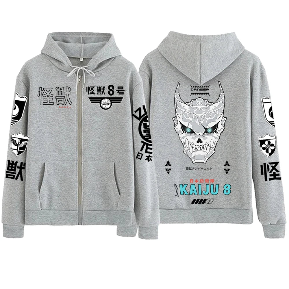 Kaiju No 8 Zipper Hoodie