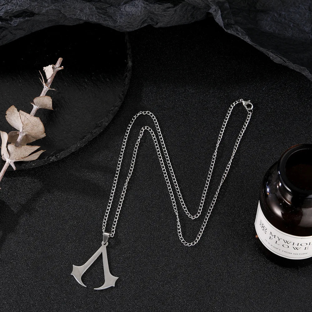 Stainless Steel Assassin Syndicate Creed Pendant