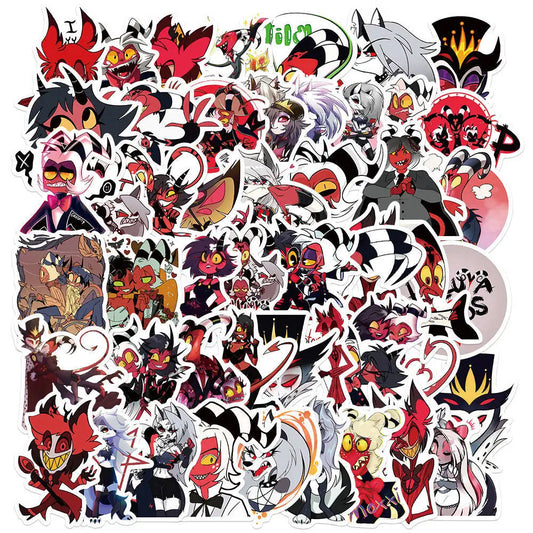 100Pcs Helluva Boss Stickers
