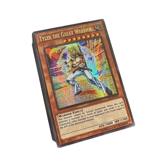 72Pcs YU-GI-OH! DIY Cards with Golden Letters (English)