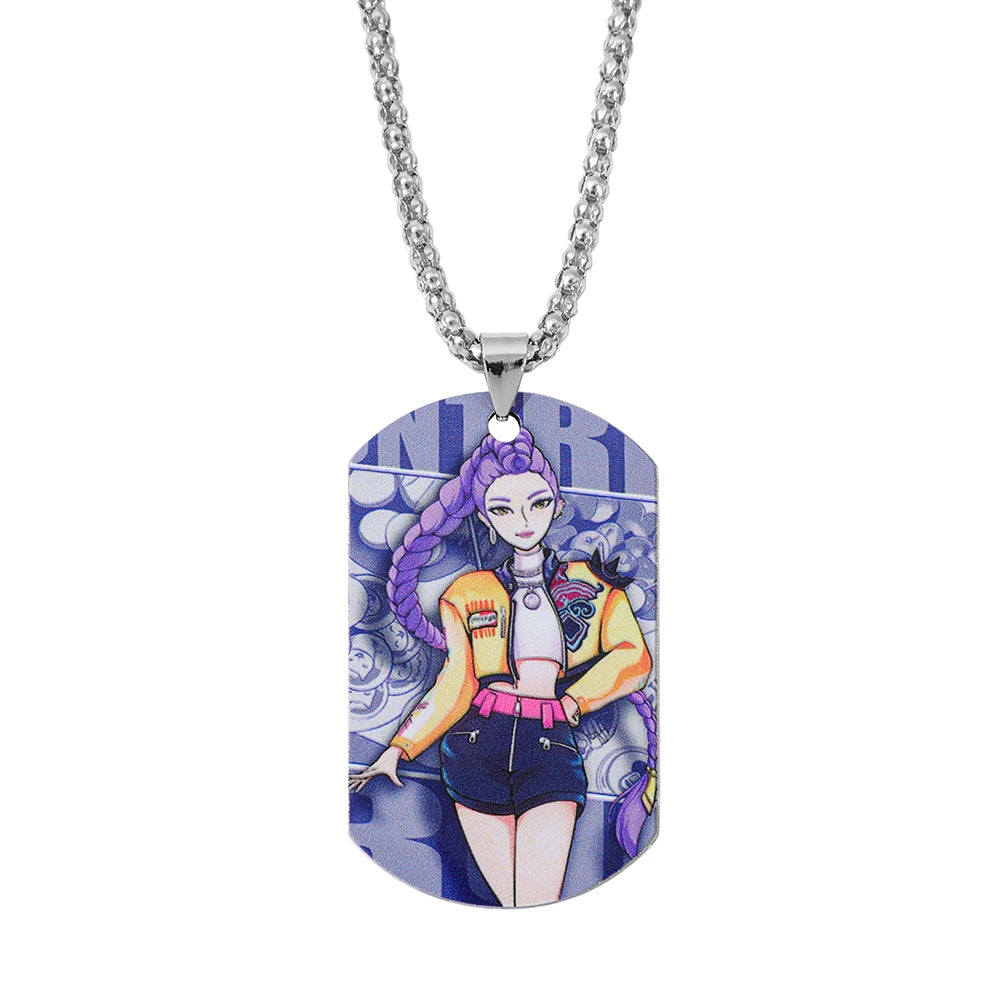 Cartoon Anime Movie K-Pop Demon Hunters Pendant