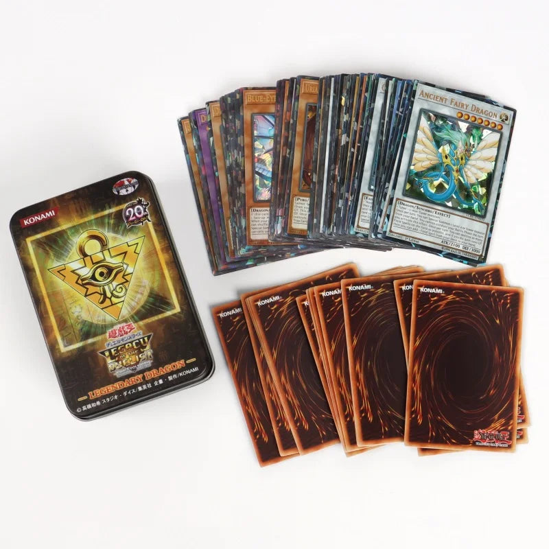 72PCS Yu-Gi-Oh! Cards with Tin Box