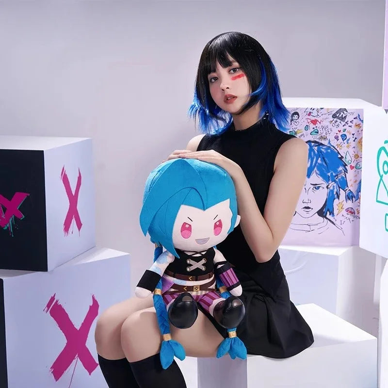 40cm Jinx Arcane League of Legends Plush Toy
