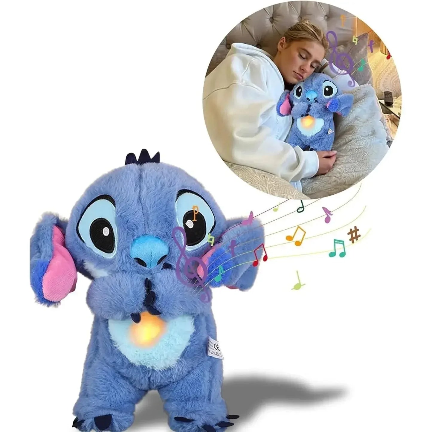 Stitch Breathing Plushie