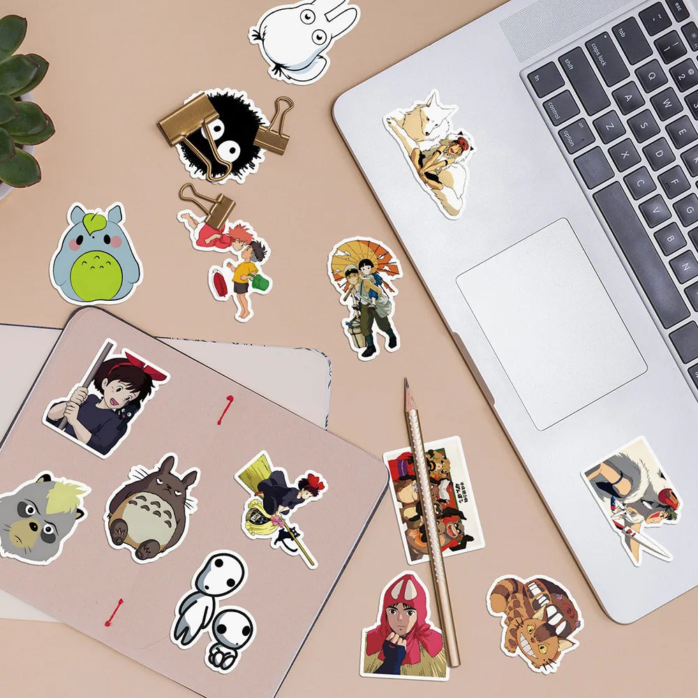 50Pcs Studio Ghibli Stickers