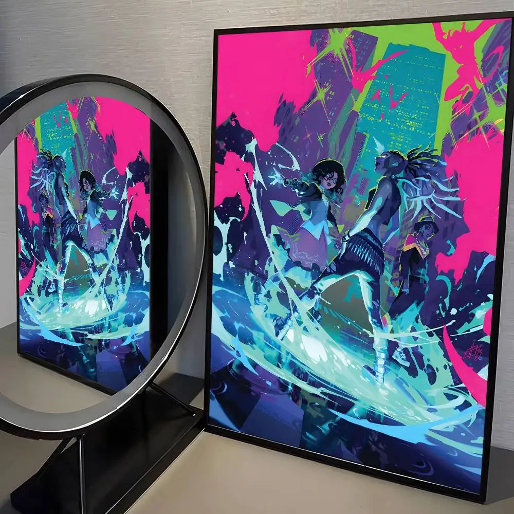 K-Pop Demon Hunters HD Poster