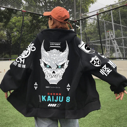 Kaiju No 8 Zipper Hoodie
