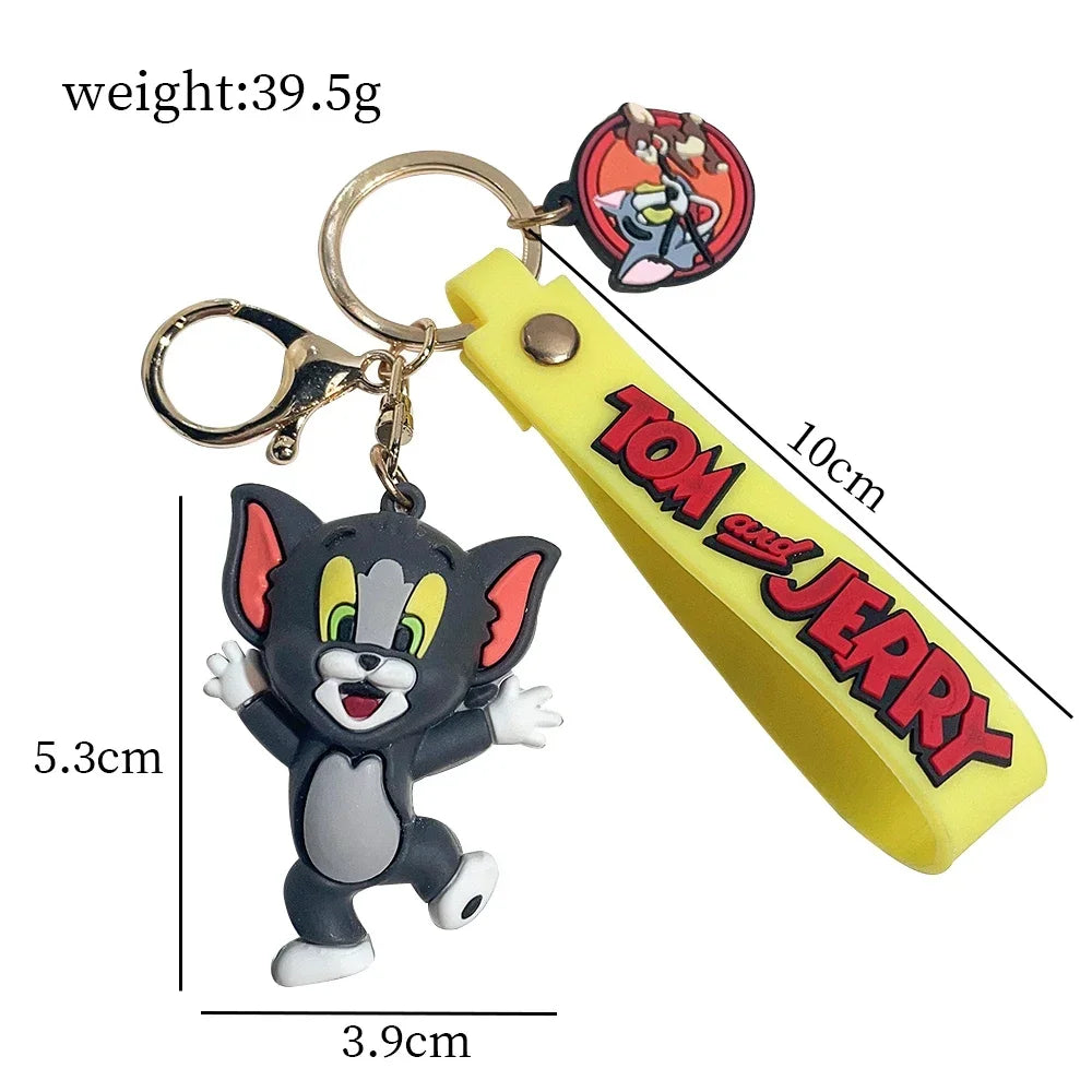 1pc Tom & Jerry Keychain