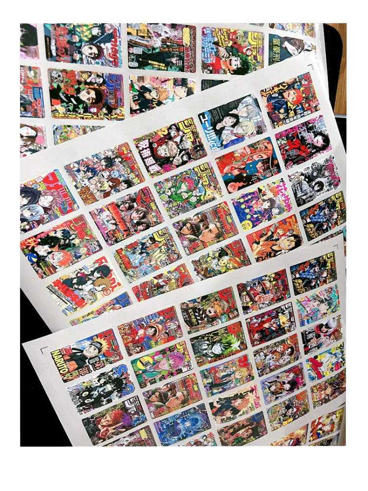 100Pcs Anime Poster Mixed Sticker Pack