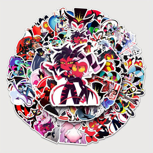 50pcs Helluva Boss Stickers