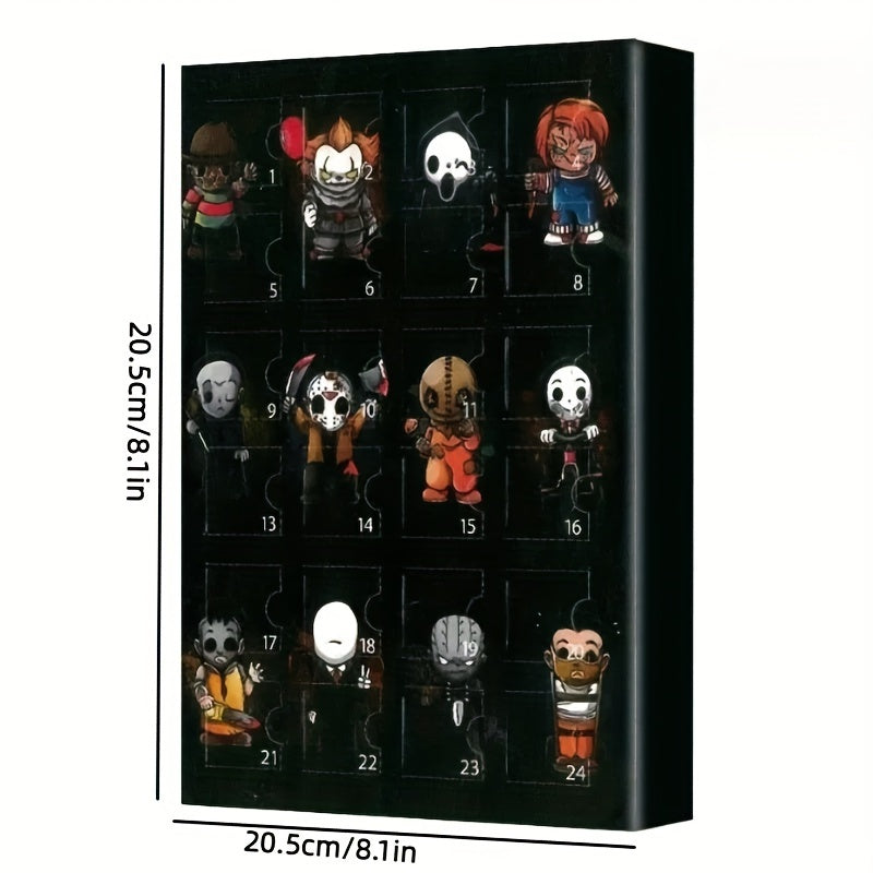 24pcs Disney Tim Burton's The Nightmare Before Christmas Collectible Mini Figures