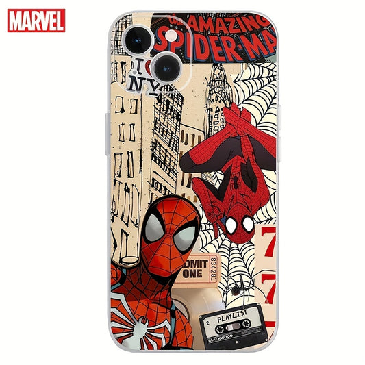 Spider-Man Licensed TPU Phone Case for iPhone