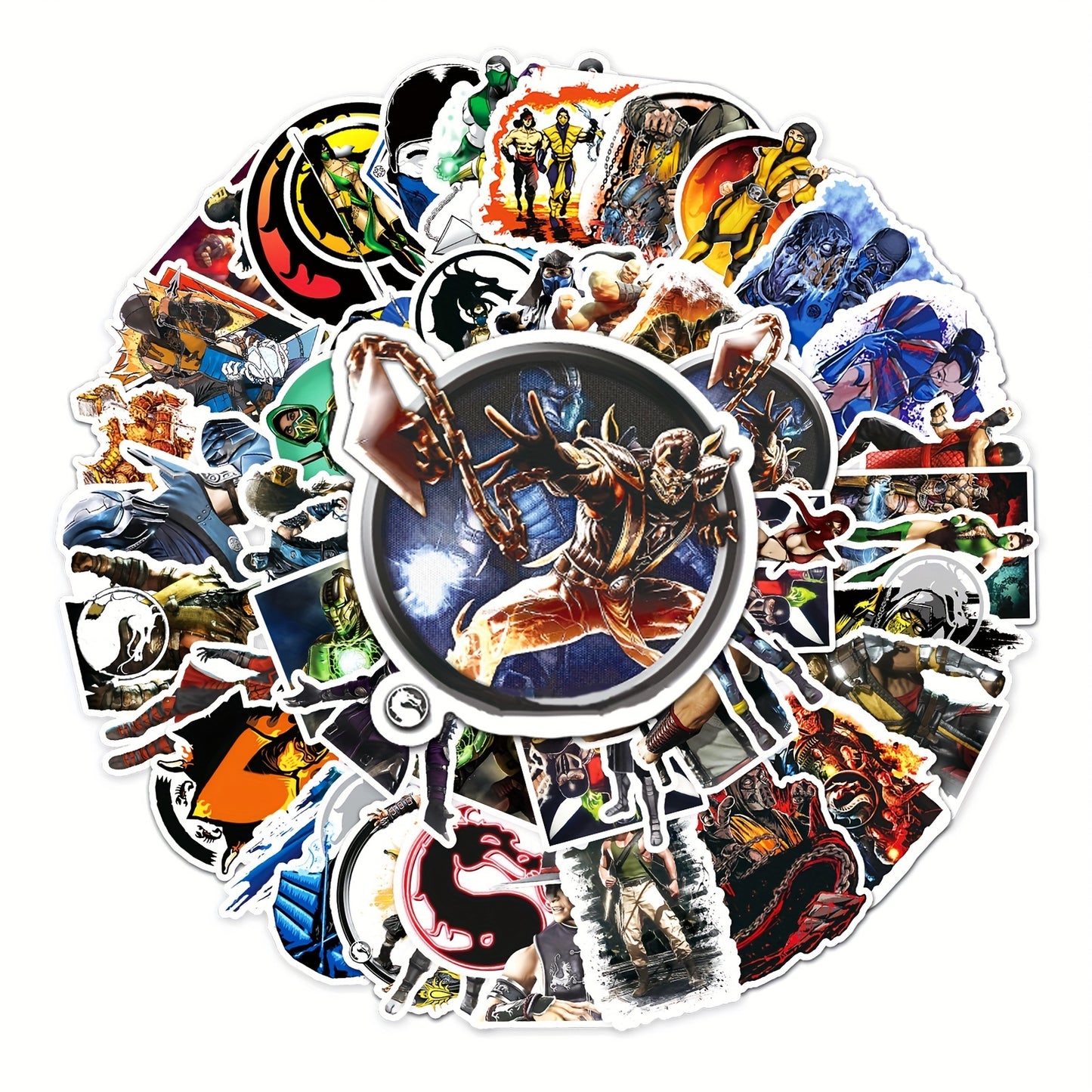 50pcs Mortal Kombat Stickers