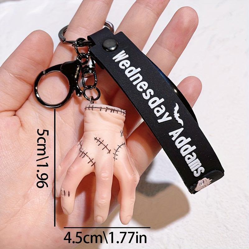 Wednesday Addams Keychain