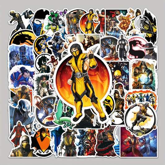 50pcs Mortal Kombat Stickers